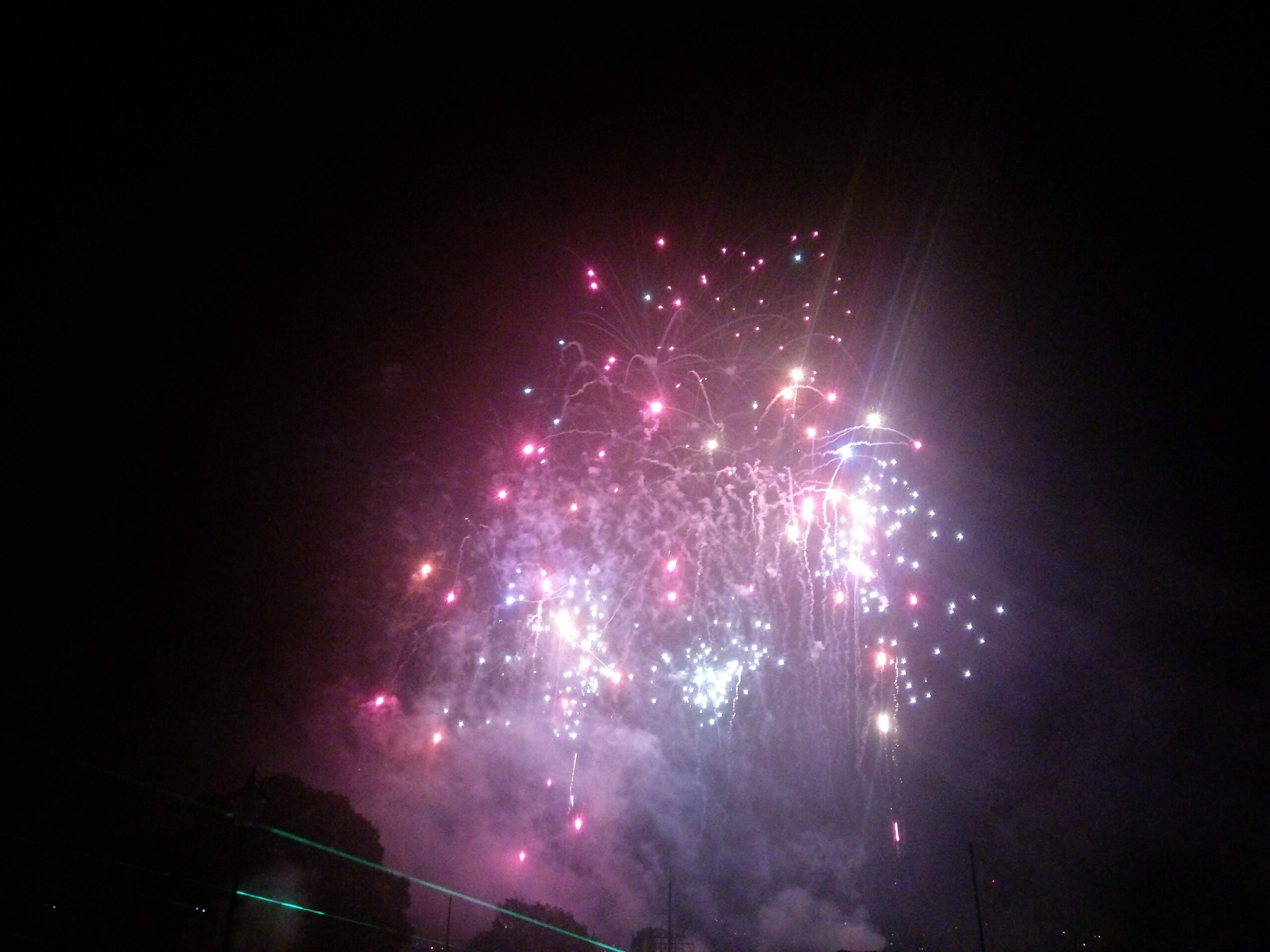 Fireworks at the Alexandra Palace Fireworks Festival