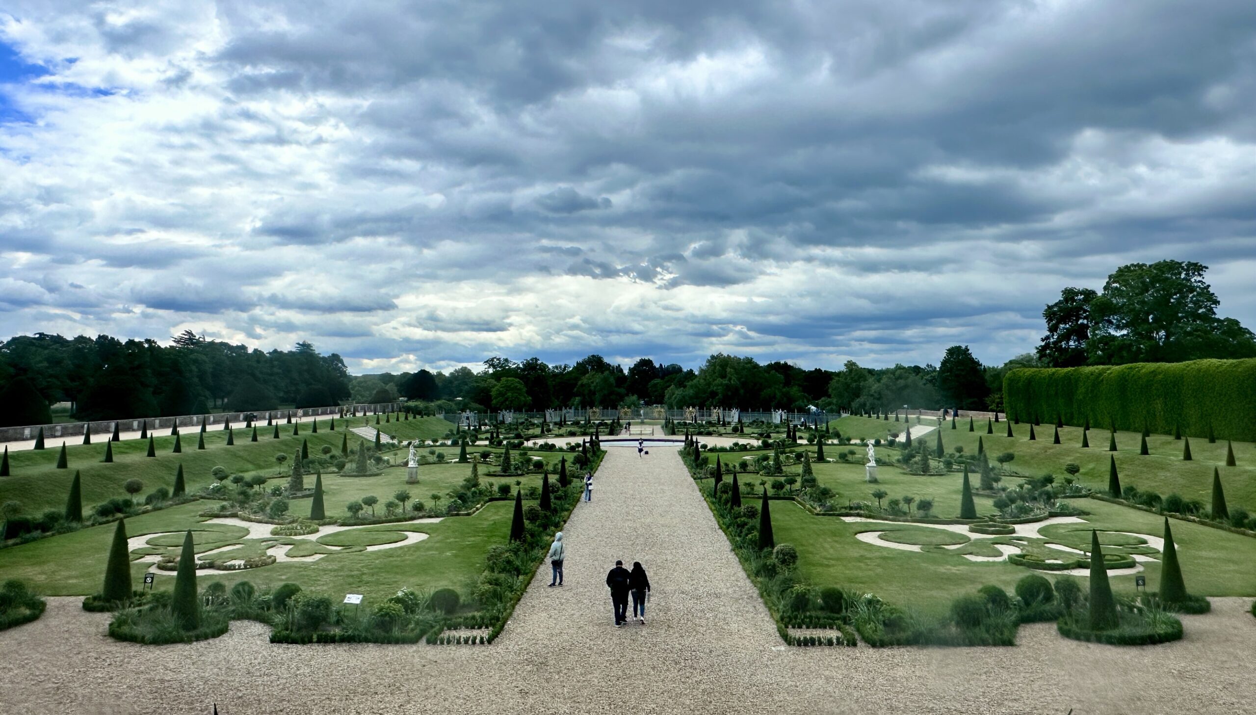 The Privy Garden at Hampton Court Palace