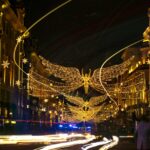 Christmas lights over Regent Street St James's